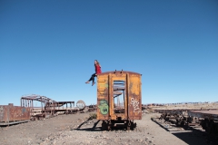 Uyuni - Cementerio de trenes